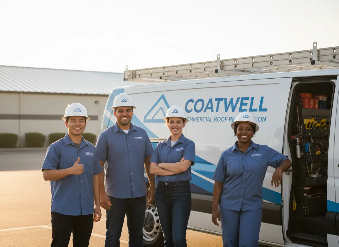 Commercial roof coating company in Shavertown, PA